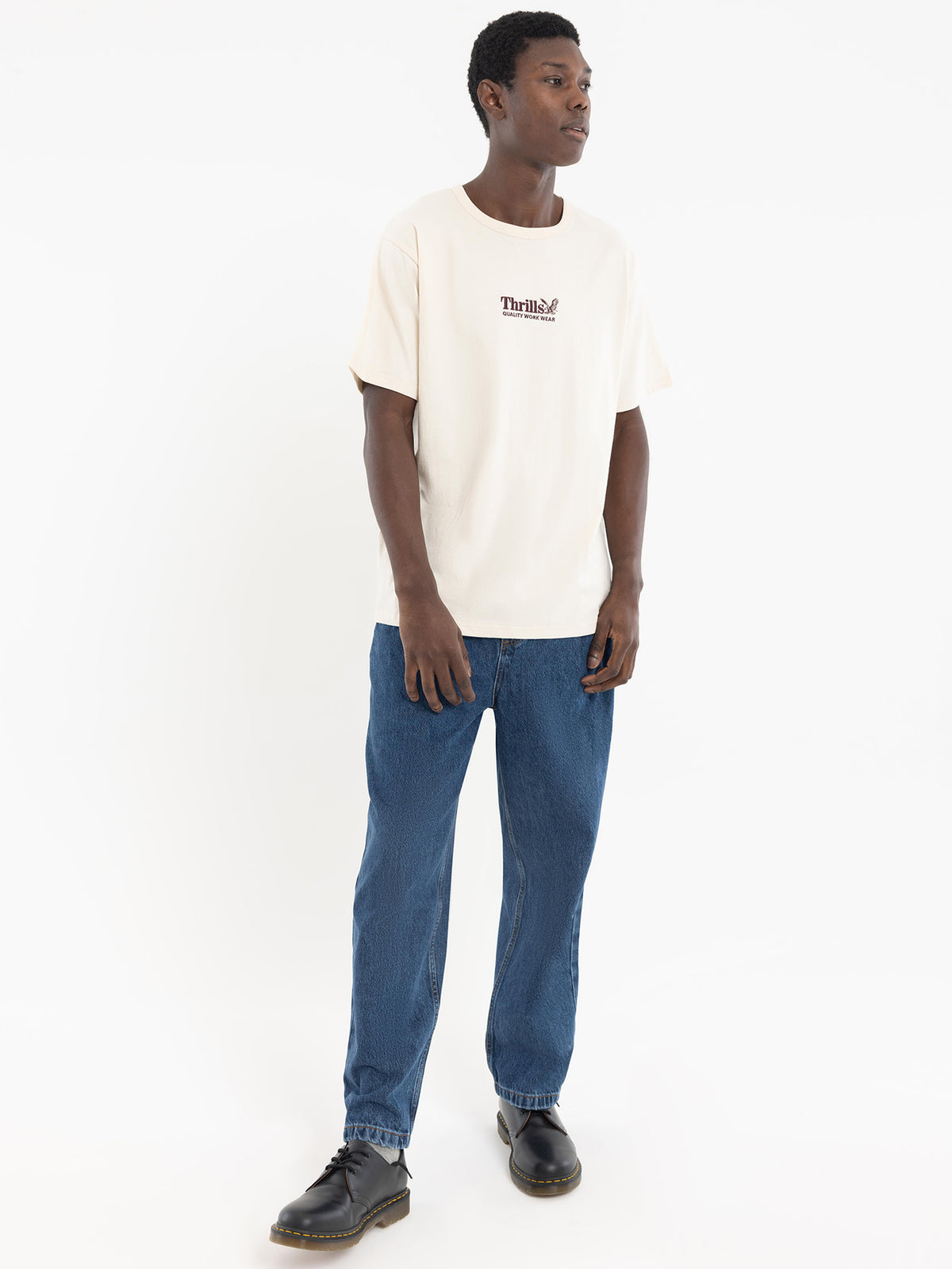 Workwear Embroidered Merch Fit T-Shirt