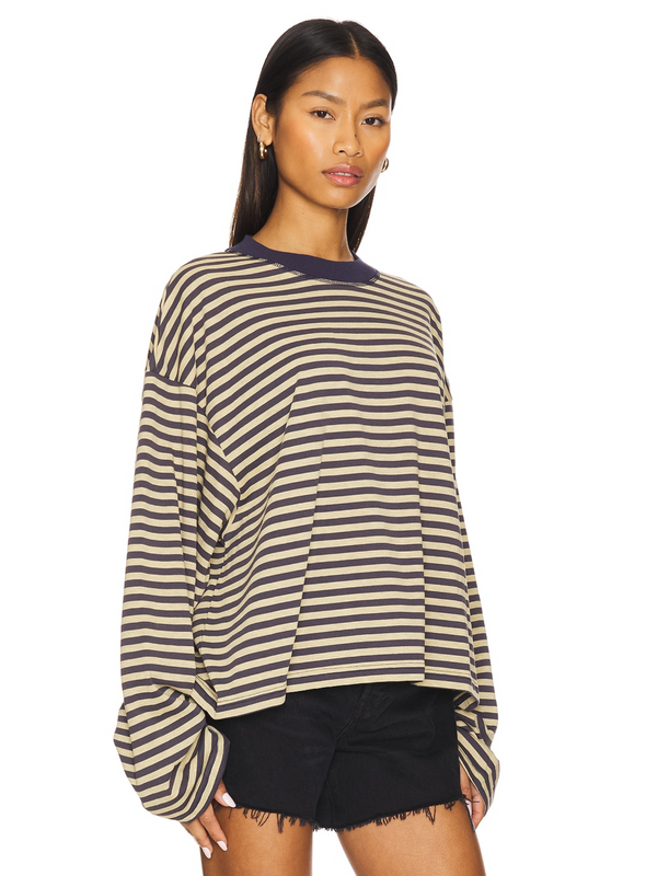 Lioness Bloom Long Sleeve (Ash Stripe) main image 1