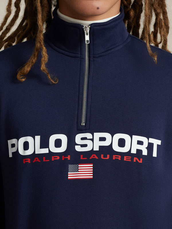 Polo Ralph Lauren Polo Sport Quater Zip Cruise Navy/White