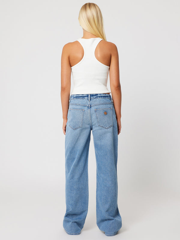 Abrand 99 Low Baggy Jean Indigo Rinse RCY