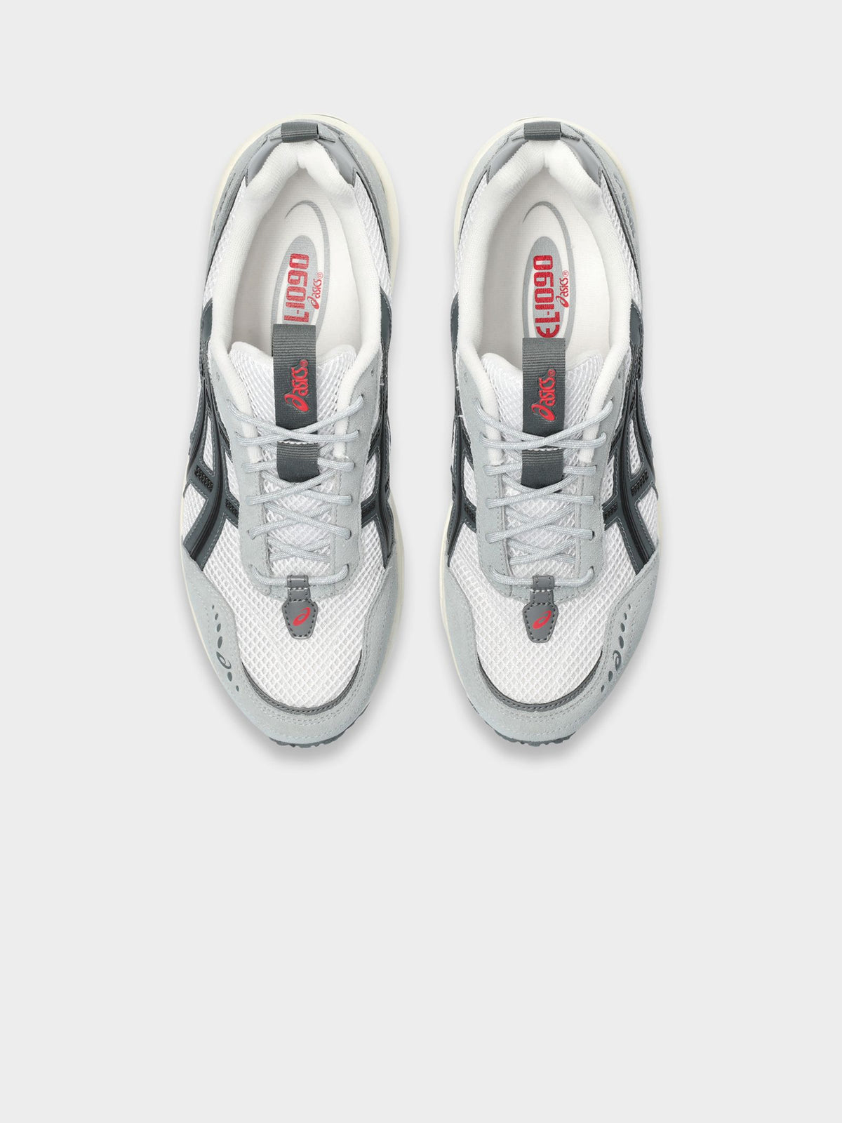 Mens Gel-1090 Sneaker in White &amp; Grey