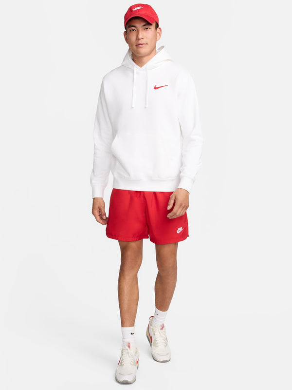 red white nike hoodie