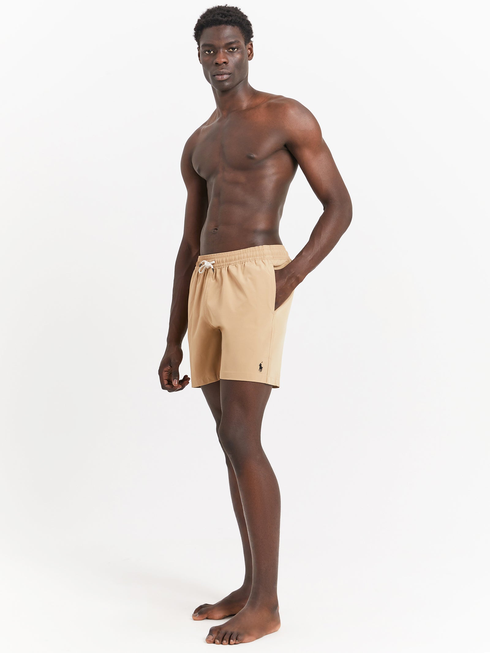 Traveller Swim Shorts in Vintage Khaki
