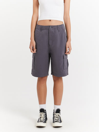 Surplus Cargo Shorts in Charcoal