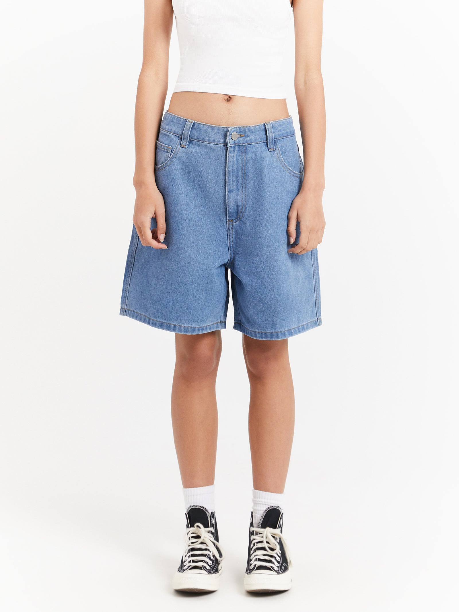 Stussy Shorts in Mid Blue