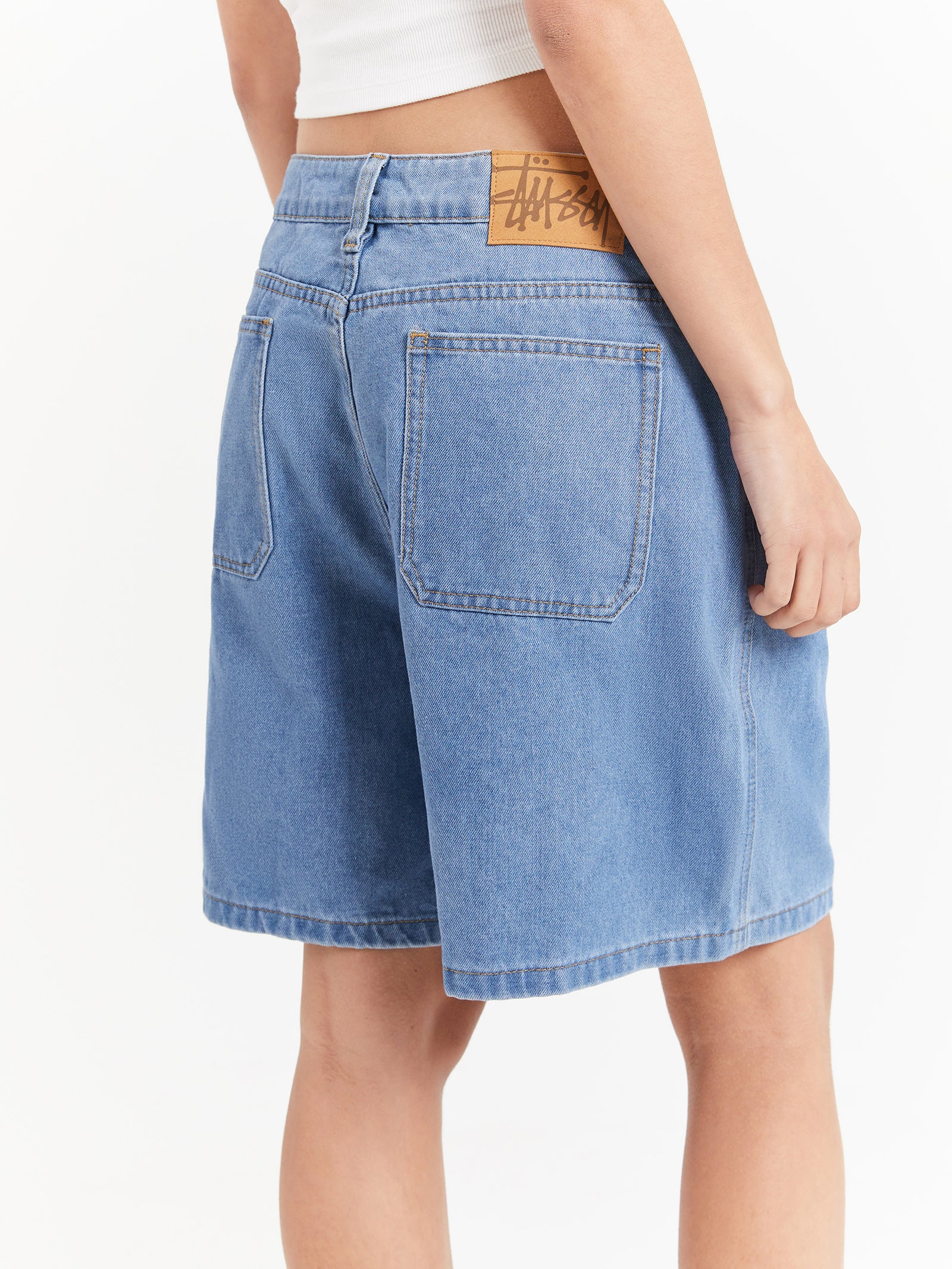 Stussy Shorts in Mid Blue