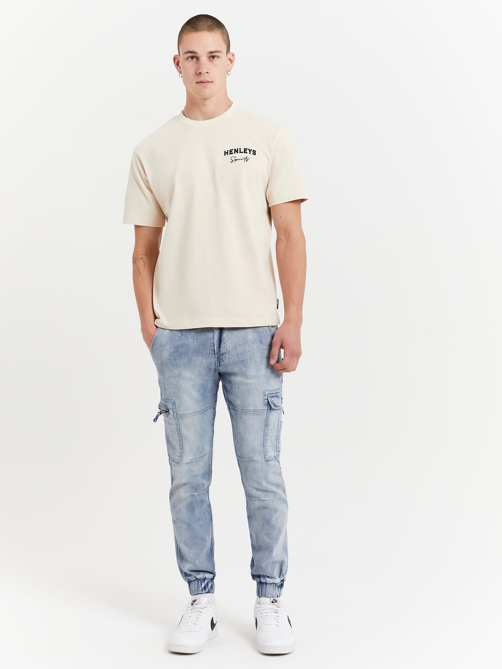 Club 2.0 T-Shirt in Off White