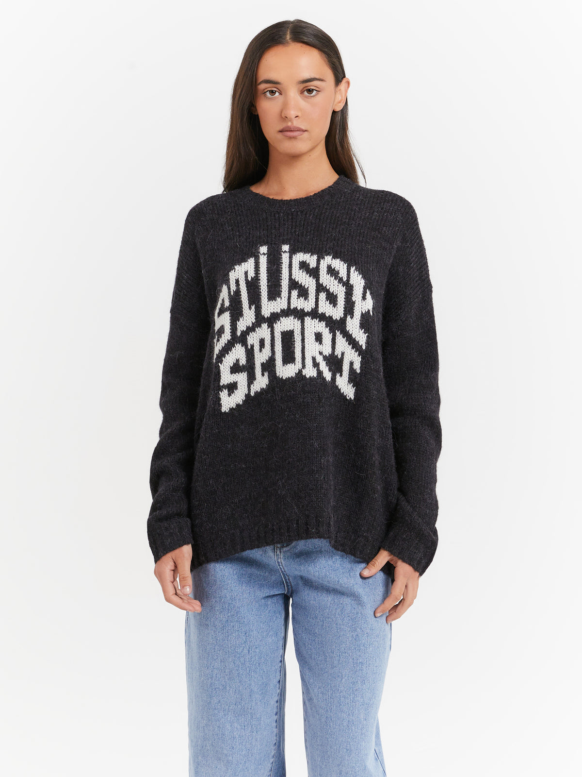 Stussy Sport Knit in Black