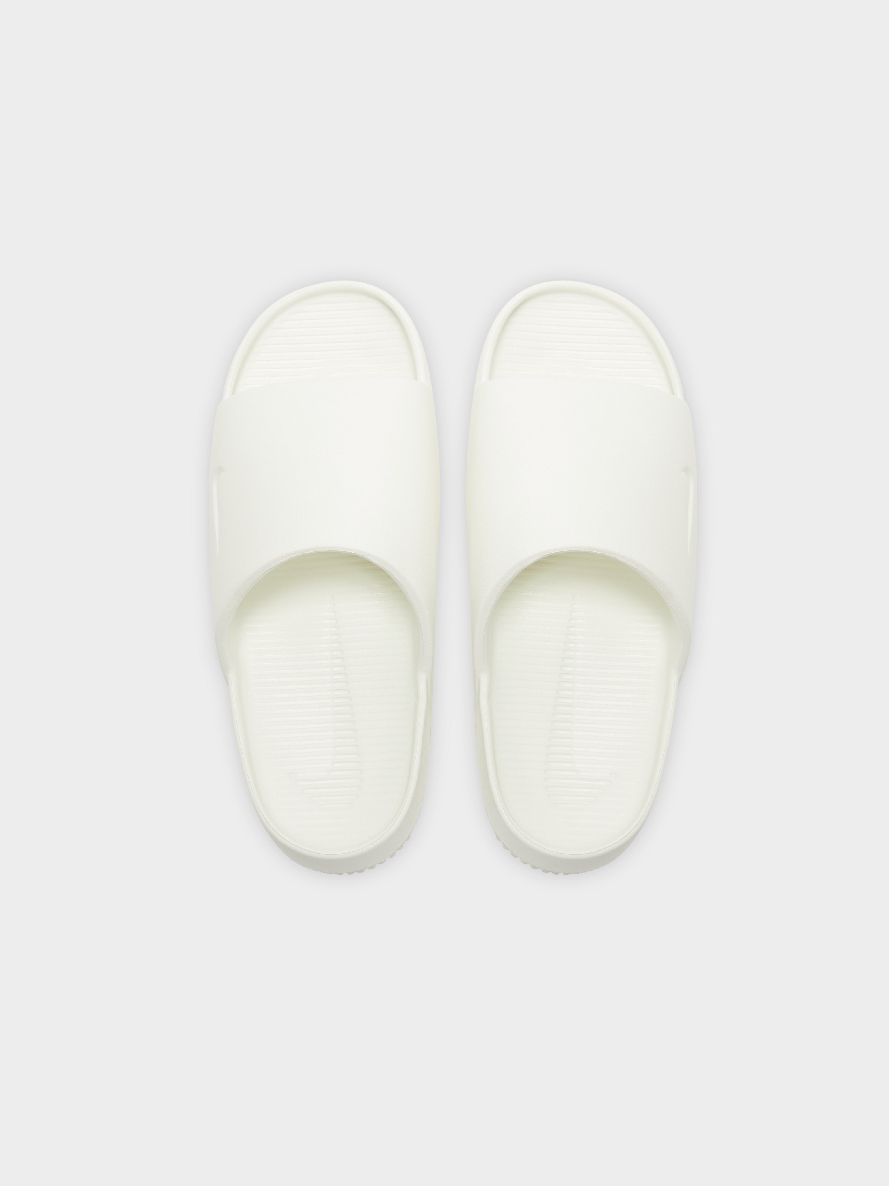 Womens Calm Slides in Off White