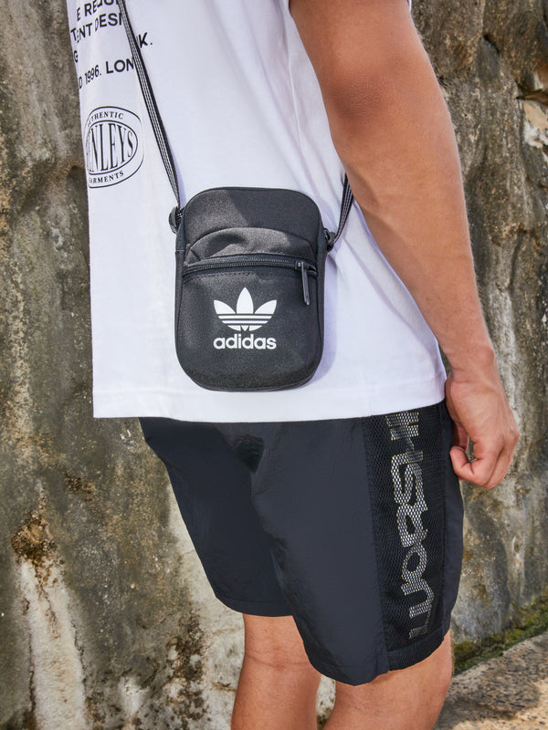 white adidas festival bag