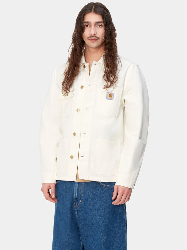 Carhartt Wip Men's Michigan Cotton Denim Jacket Wax main image 1