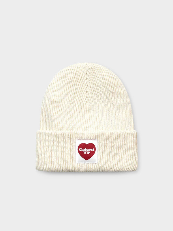 Carhartt Wip Heart Beanie Natural | Glue Store