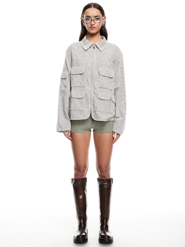 LIONESS Reborn Mini Shorts Cloud