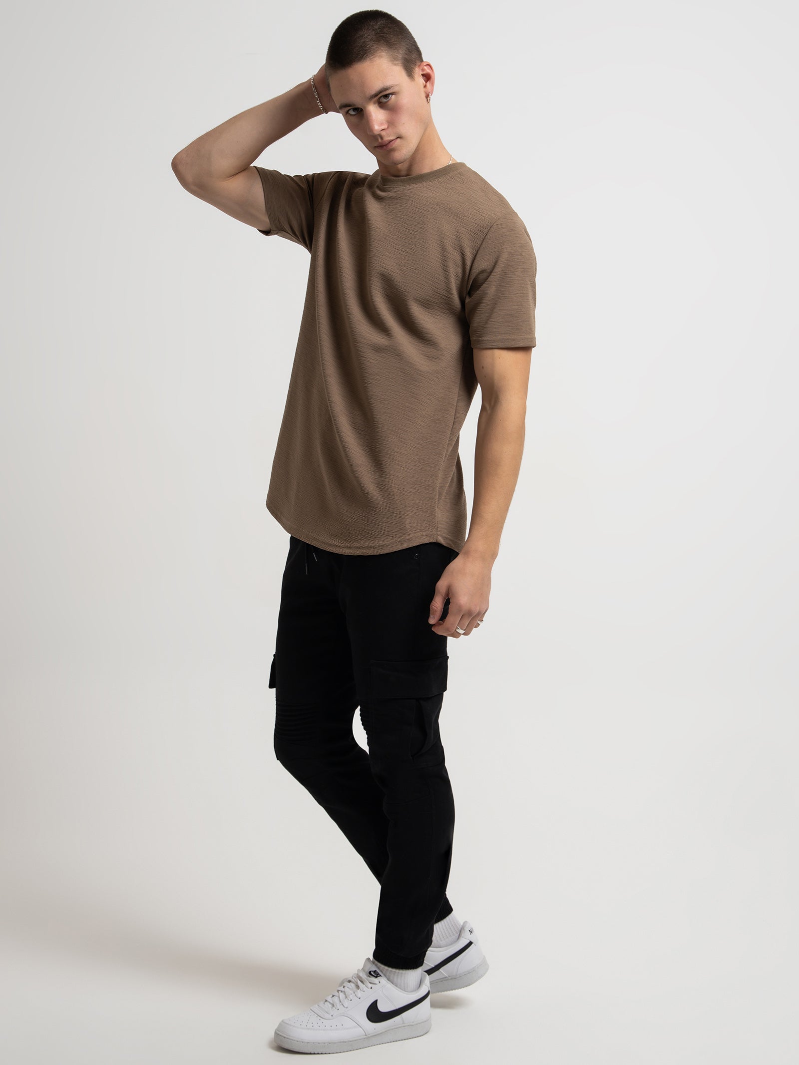 Lincoln T-Shirt in Tan