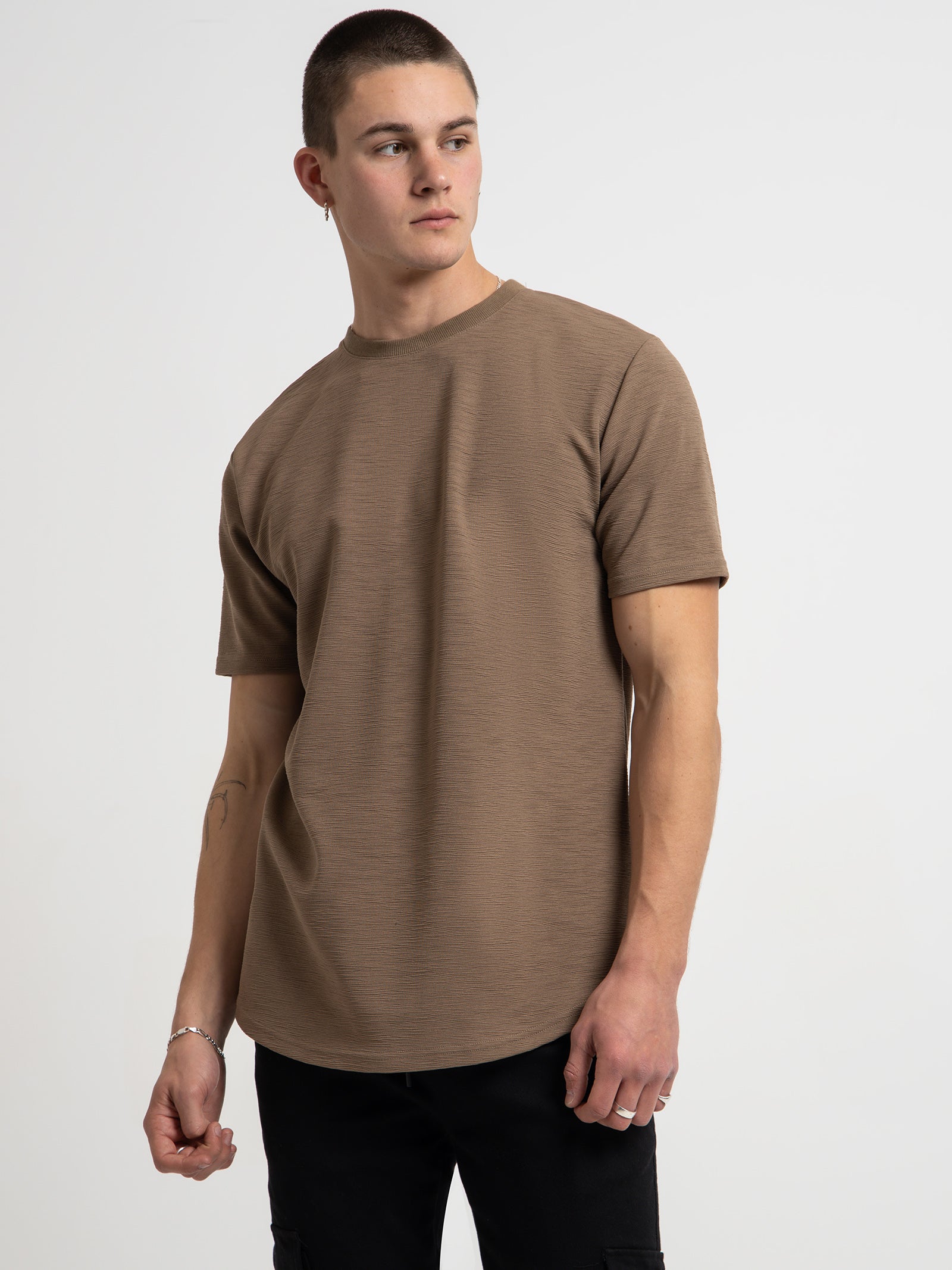 Lincoln T-Shirt in Tan