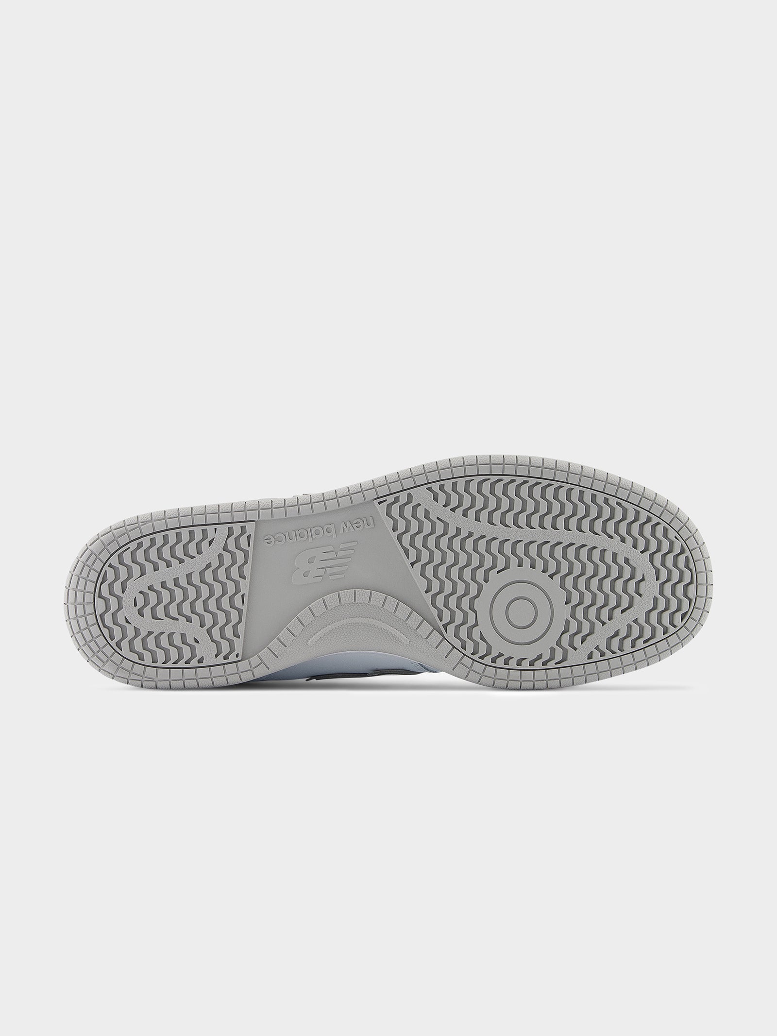 Unisex 480 Sneakers in White & Grey