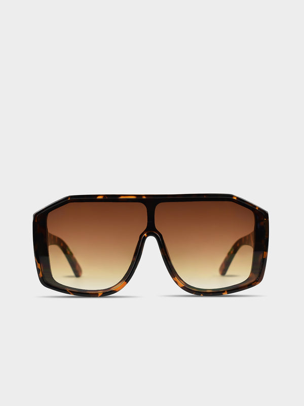 The Cameron Sunglasses Gold Chocolate Fade