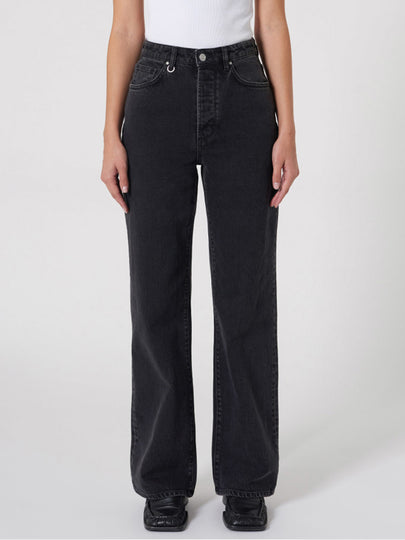 Coco Relaxed Jeans in French Black