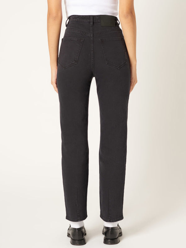 Black Nico Release Hem Jeans