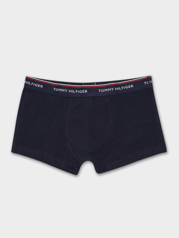 Tommy hilfiger 3 Pairs of Low Rise Boxer Briefs in Navy Glue Store
