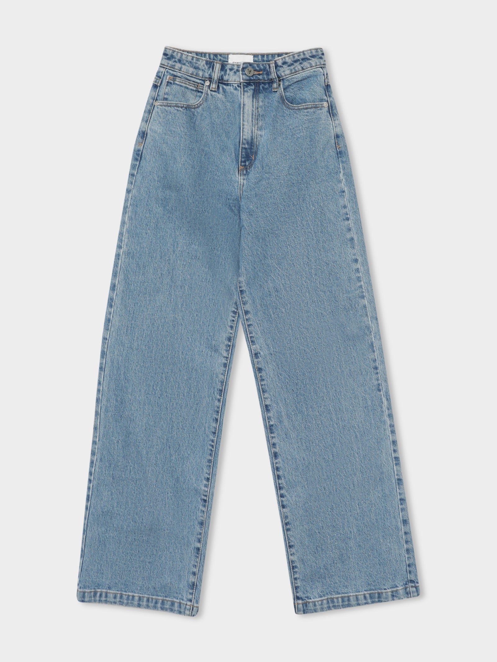 94 High Wide Jeans in Debbie Blue