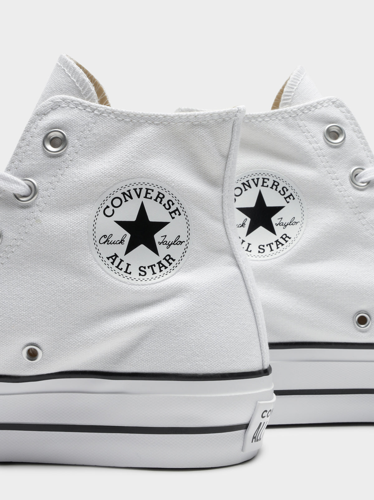 Womens Chuck Taylor All Star Lift Canvas Sneakers in White