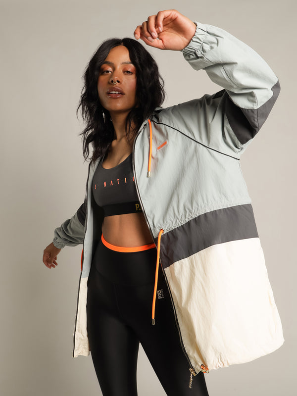 Pe nation Game Day Jacket in Mirage Grey Mirage gre Glue Store