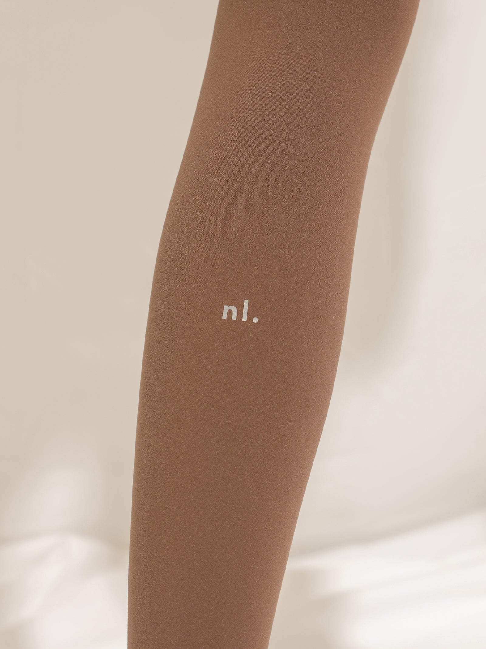 Nude Active High-Rise 7/8 Leggings in Chestnut Brown