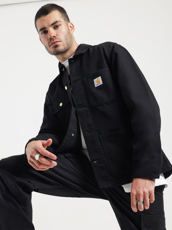 MICHIGAN Carhartt ジャケット・アウター COAT Printemps | Men - Black jacket Michigan wip Carhartt L Black - ジャケット・アウター