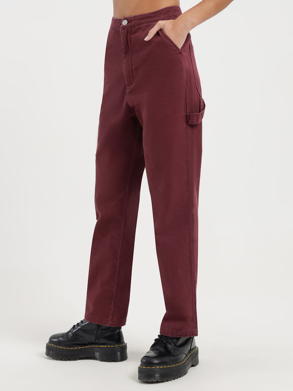 SEROYA Zadie Pants in Eggshell main image 1