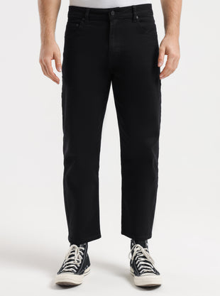 Colt Relaxed Jeans in True Black