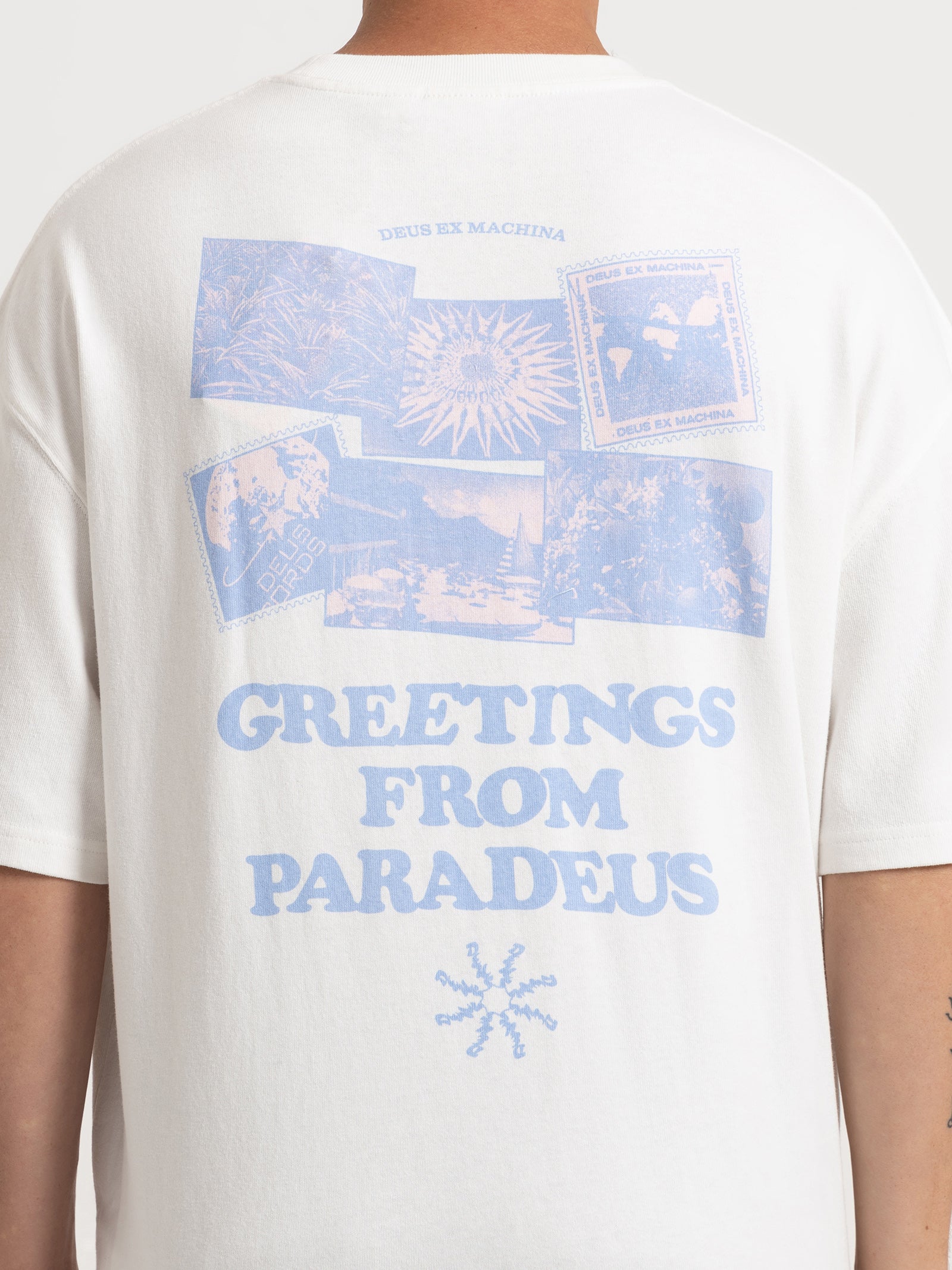 Paradeus T-Shirt in Vintage White