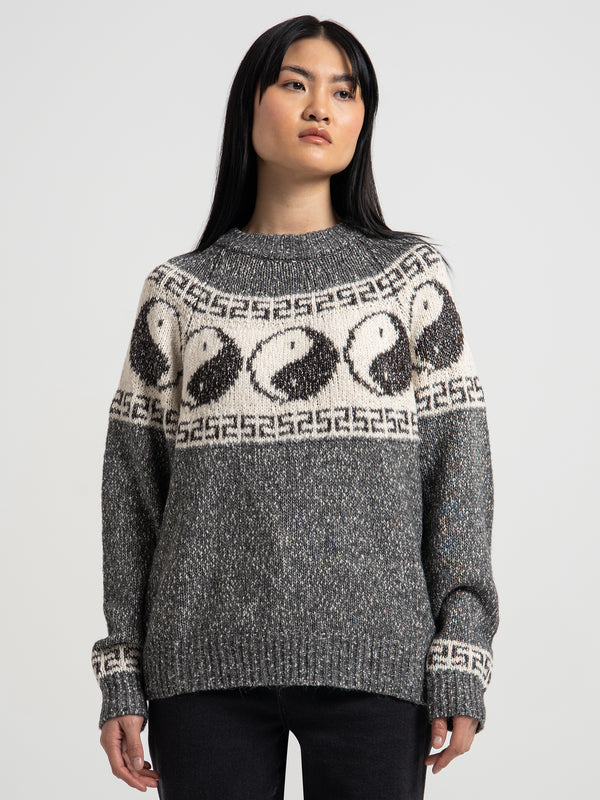 Black Weirdos Yin-Yang Sweater Sサイズ 中古・古着通販】Black