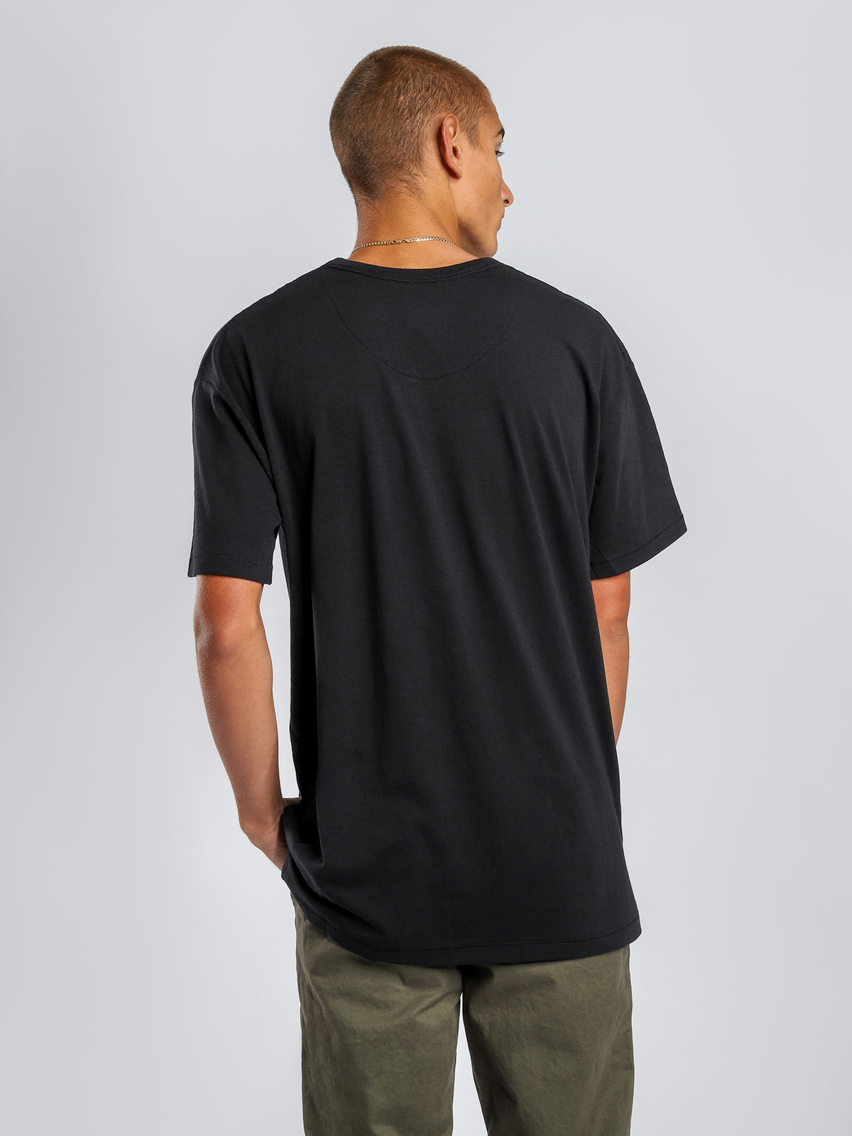Organic Oversized T-Shirt in Black