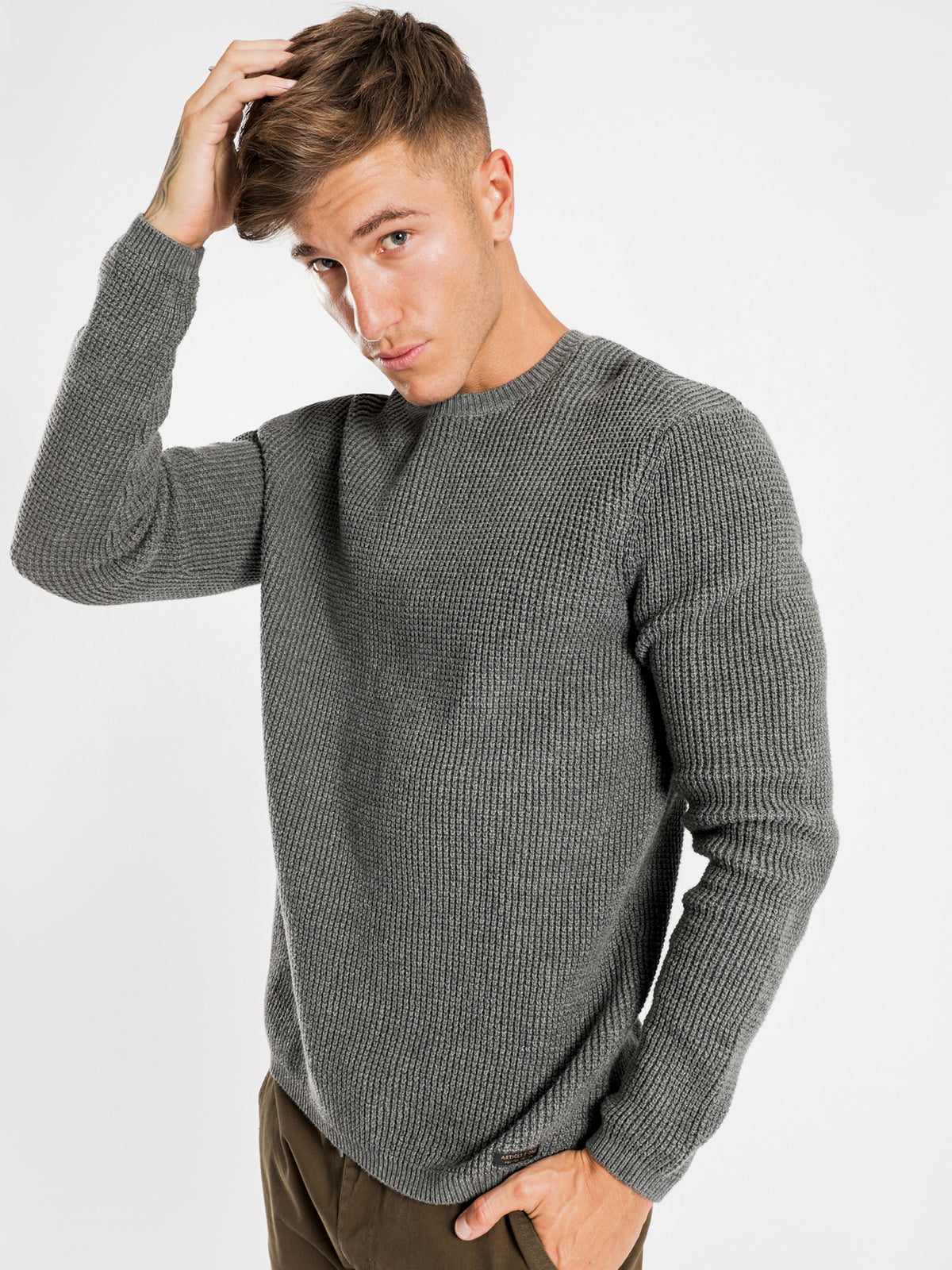 Camden Classic Knit in Charcoal