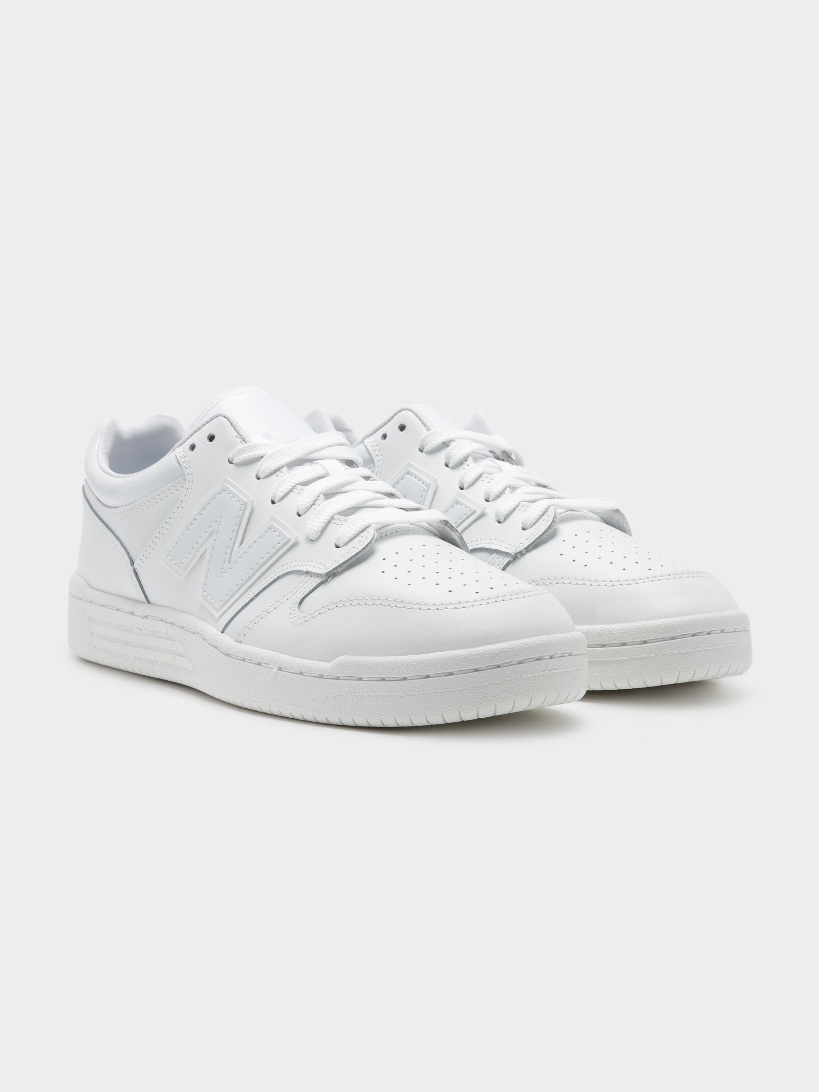 Unisex BB 480 Sneakers in White