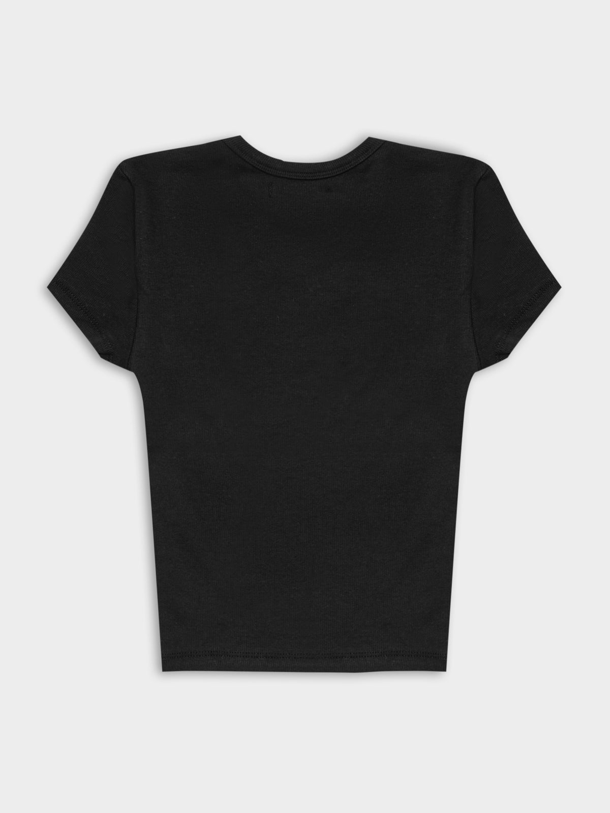 Briony Crew Neck T-Shirt in Black
