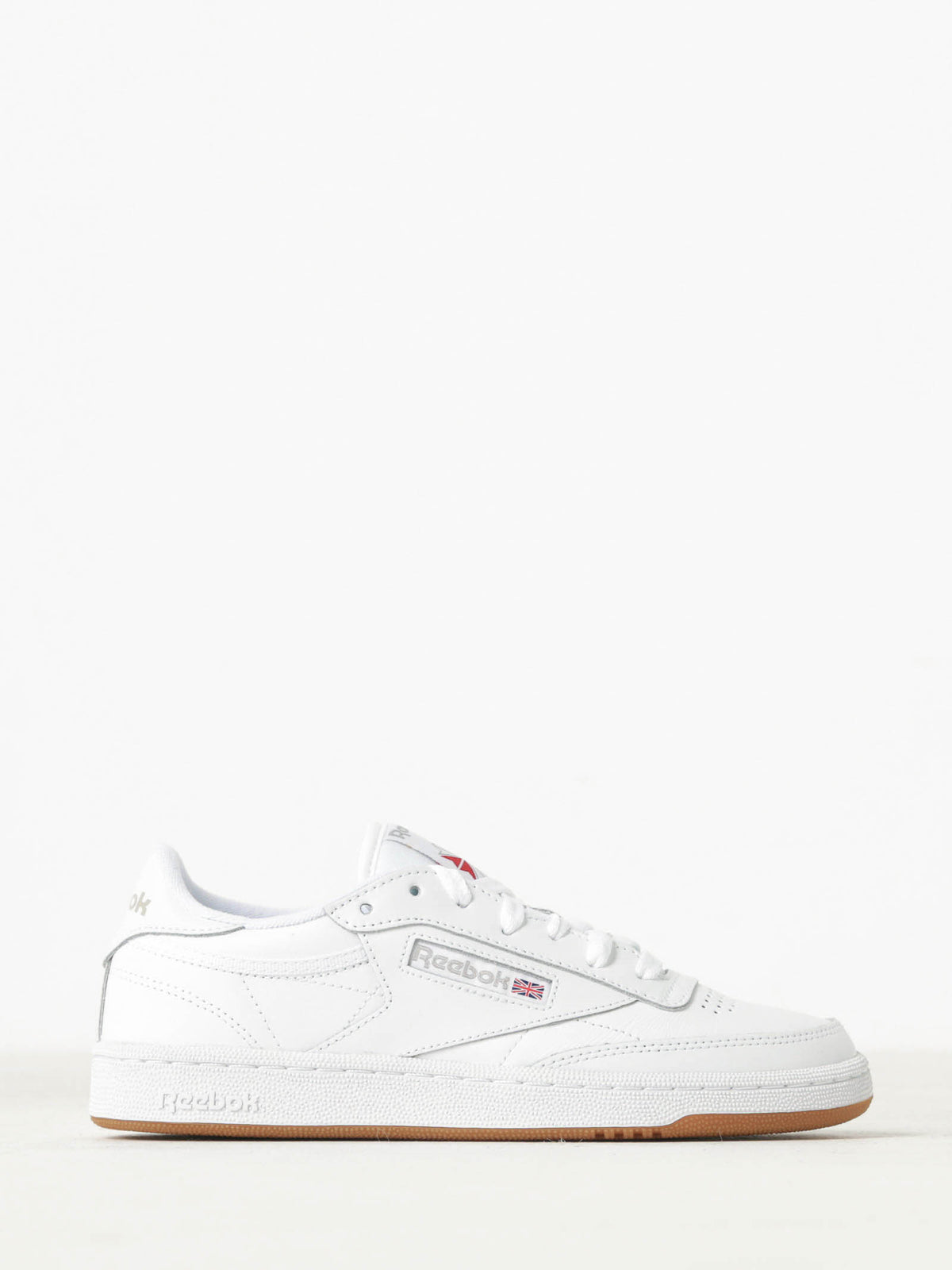 Womens Club C 85 Sneakers in White Leather
