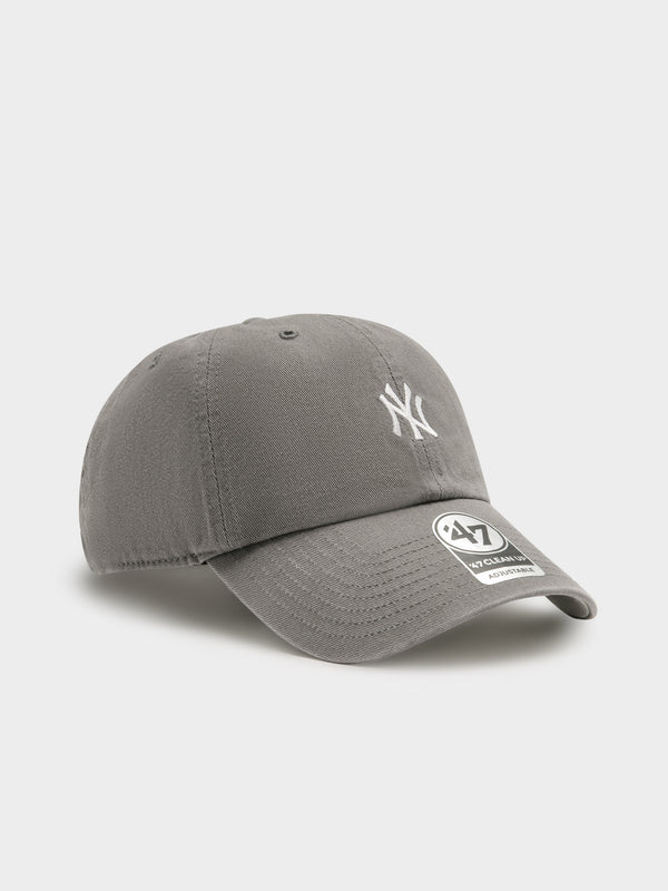 47 Brand NY Yankees Baseball Cap Grey Whi Glue Store