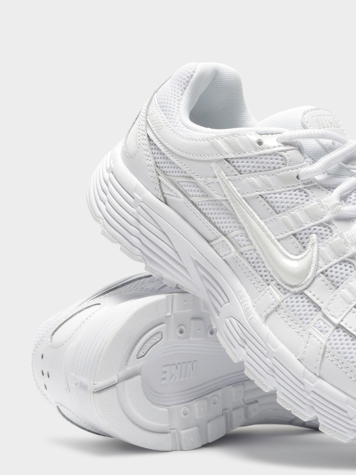 Womens Nike P 6000 Sneakers in White