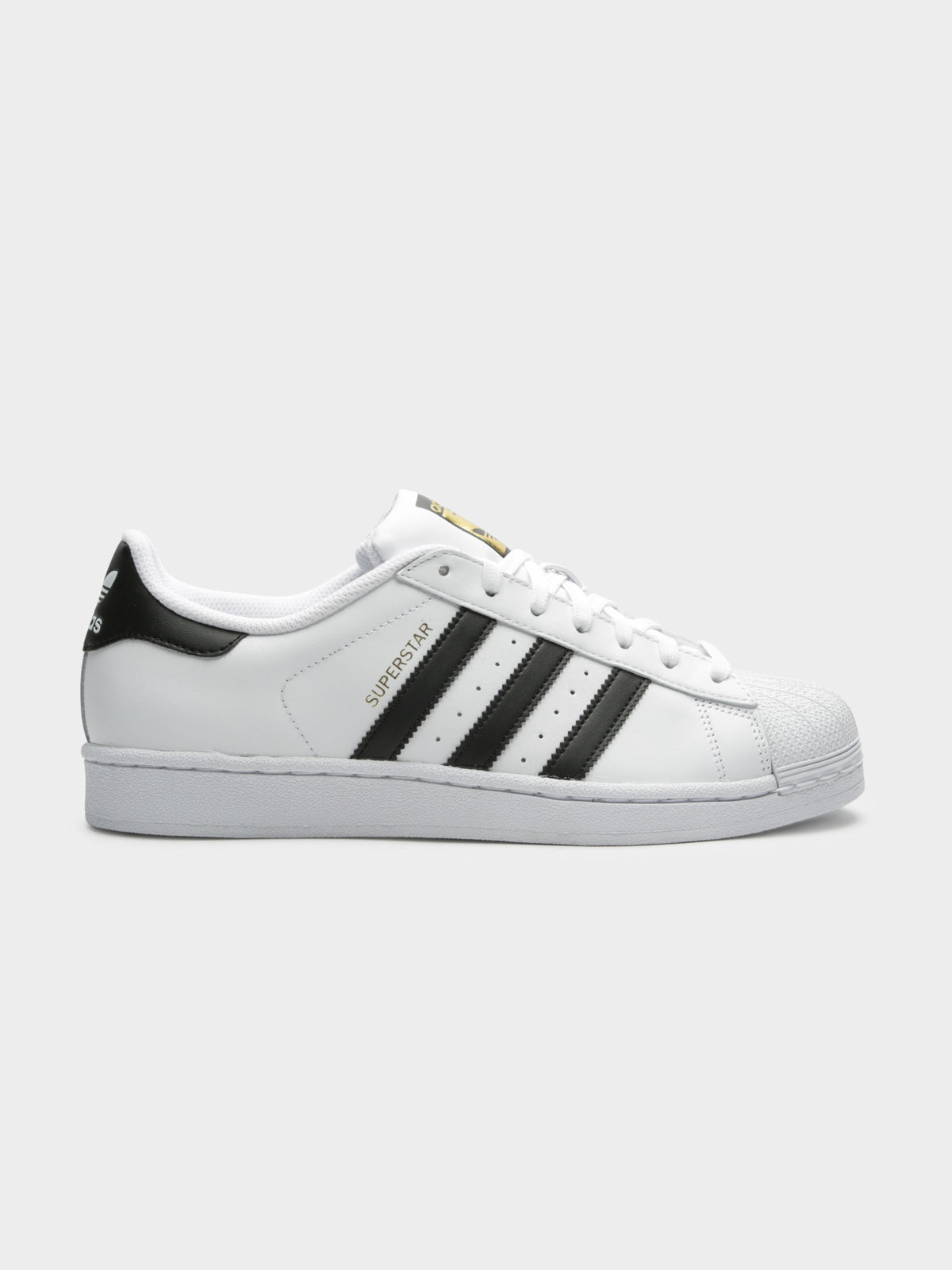 Unisex Superstar Sneakers in White and Black