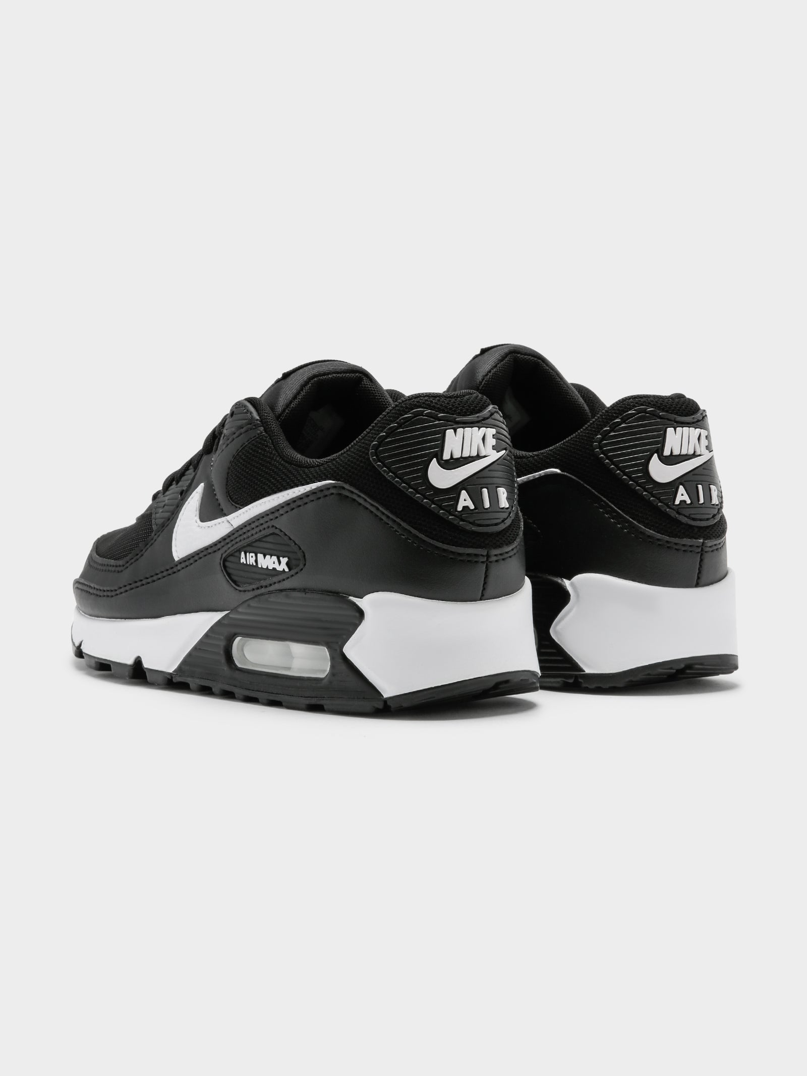 Womens Air Max 90 Sneakers in Black & White