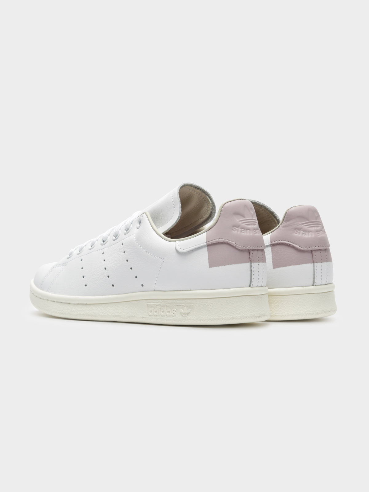 Womens Stan Smith Sneakers in Could White &amp; Soft Vision Purple