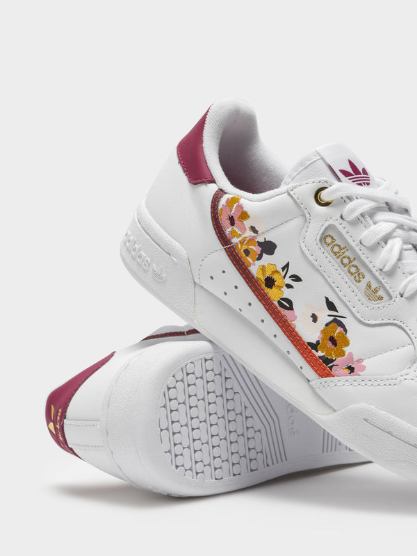 Adidas Womens Continental 80 Sneakers White | Glue Store
