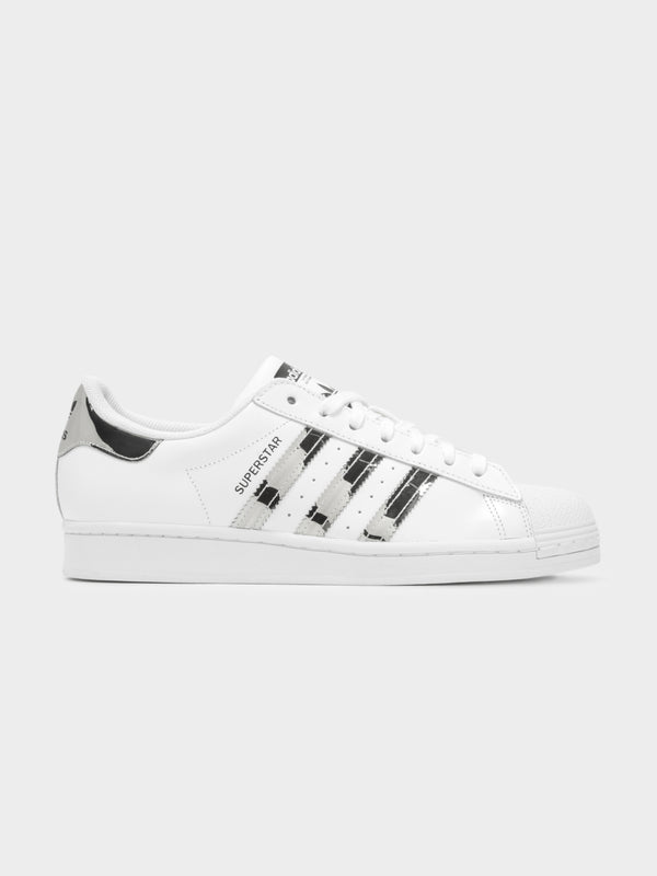 Adidas Womens Superstar Sneakers White Glue Store