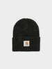 Short Watch Beanie in Black