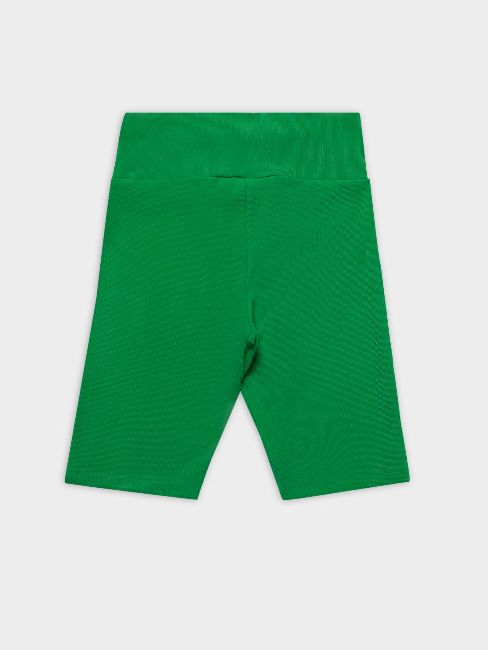 Rib Shorts in Green