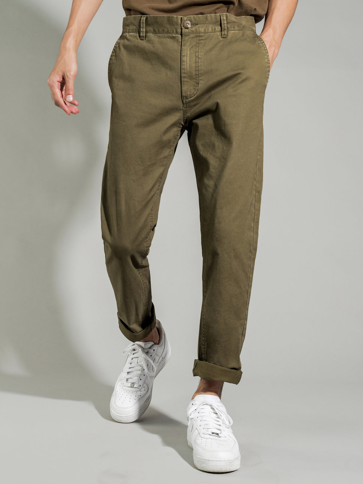 Hunter Chino in Olive