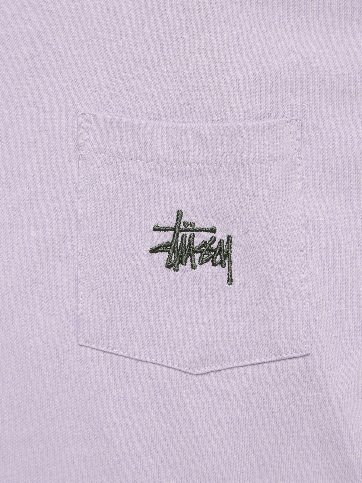 Graffiti Pocket T-Shirt in Lilac