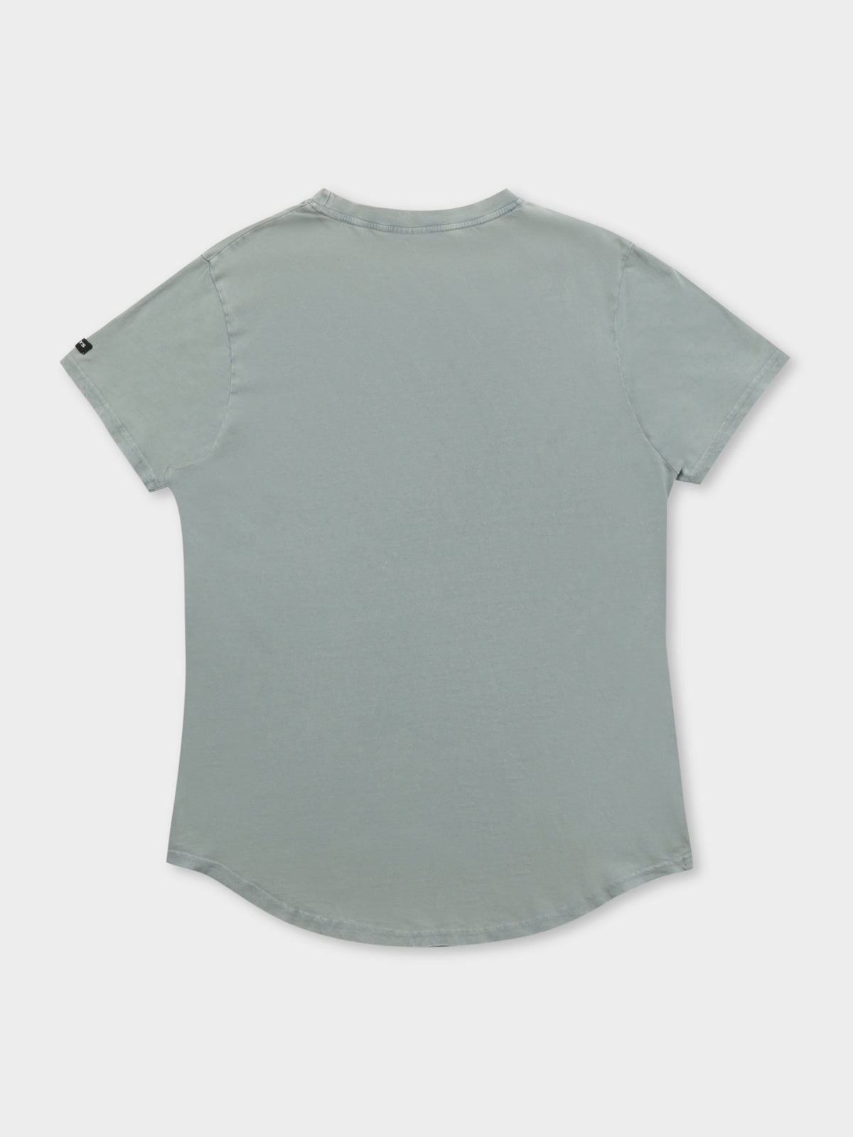 Calder Longline Curve T-Shirt in Frost Acid